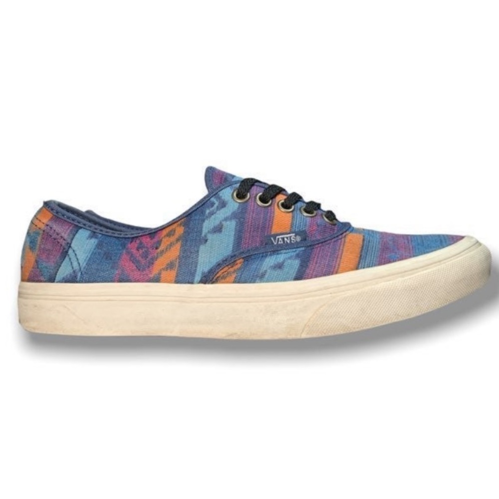 Vans Inca Multi Color Tribal Aztec Print Skate Shoes Women 6.5 / Men 5 Sneakers